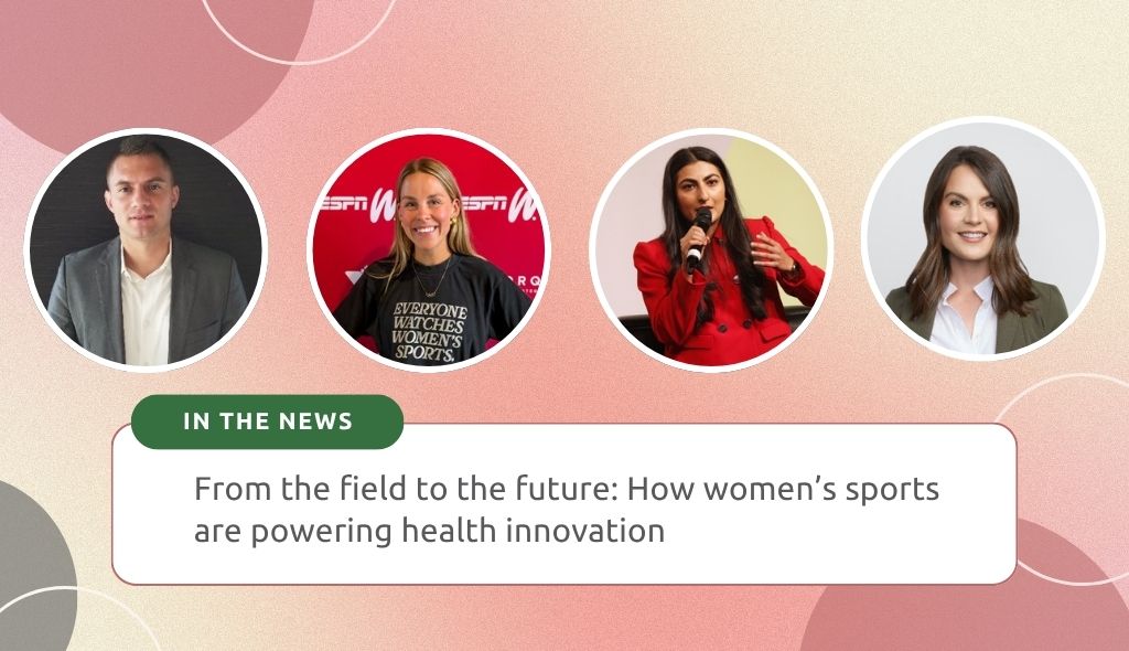 From the field to the future: How women’s sports are powering health innovation