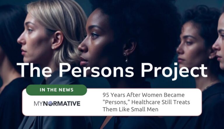My Normative Partners with Industry Leaders in Commitment to Address the 95 year Lag and Bridge Sex and Gender Data Gap in Health Research