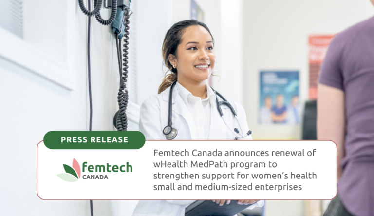 Femtech Canada announces renewal of their wHealth MedPath program